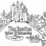 Beatles Coloring Yellow Pages Submarine Printable Drawing Google Birthday Book Color Clipart Kids Search Adult Mandala Getdrawings Getcolorings Library Coloringhome sketch template