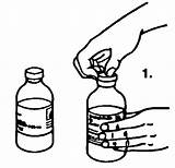 Bottle Pill Bottles Template Open Coloring Getdrawings Drawing sketch template