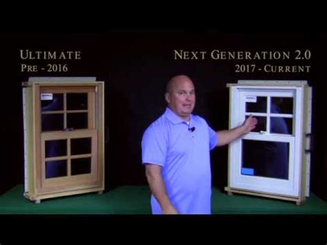 clean  marvin double hung window youtube