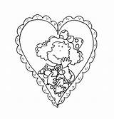 Valentine Heart Stamps Dearie Dolls Digi Digital sketch template