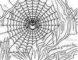 Spider Coloring Web Pages Printable Color Cool2bkids Colouring Print Kids Halloween Spiderman Getcolorings Choose Board sketch template