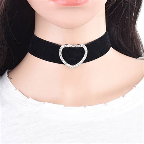 1 Pcs Black Velvet Choker Wide Ribbon Choker Gothic Vintage Handmade