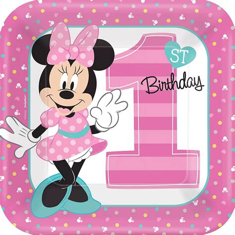 st birthday minnie mouse deluxe party kit   guests party city