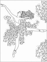 Coloring Pages Ballerina Ballet Nicole Dance Da Primavera Colouring Adult Salvato Printable Sheets Disegni Colorare Girls sketch template