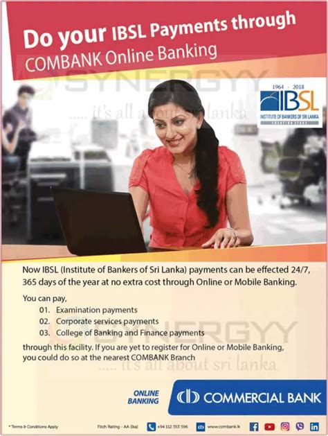 ibsl payments  commercial bank  banking synergyy
