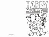 Printable Mothers Ecards sketch template