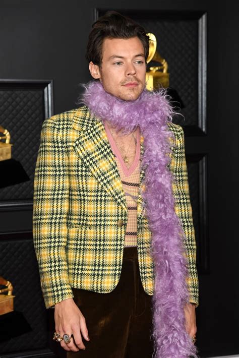 Harry Styles Wore An Nsfw Banana Necklace To The Grammys Popsugar