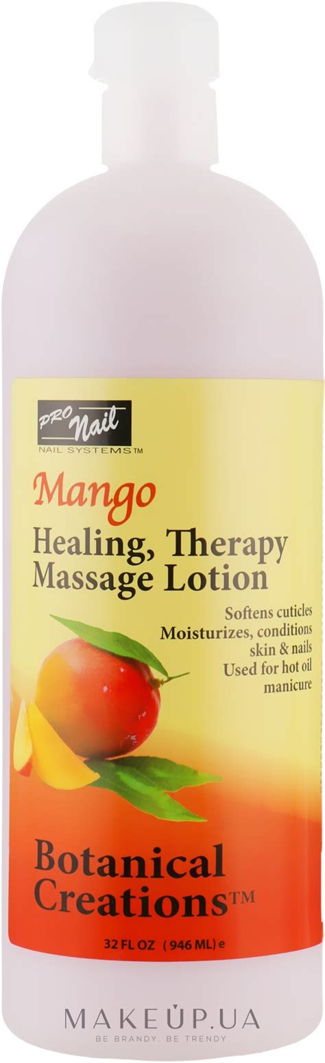 pro nail botanical creations mango healing therapy massage lotion