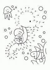 Connect Seahorse Wuppsy Unir Undersea Getdrawings sketch template