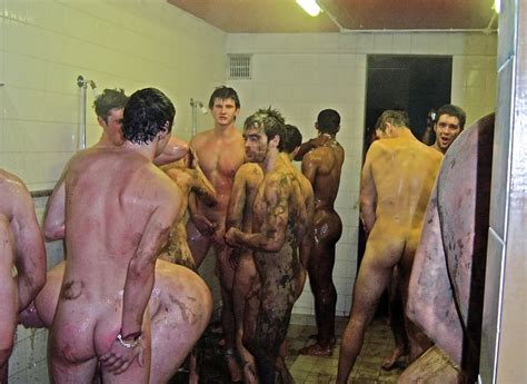 rugby showers naked rugby players showering together