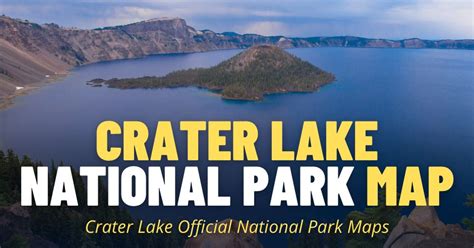 crater lake national park map  phototraces swedbanknl