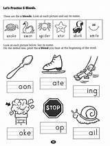 Worksheets Phonics Blends Worksheet Grade Kids Reading Blending Consonant Jolly Practice Kindergarten Letter Printable Activities Let Primary Teaching Summer Speech sketch template