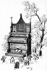 Gerard Hoffnung Imaginary Instruments Musical Organ Caricatures Irancartoon 1959 Visit 1957 Kingdom United sketch template