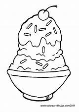 Coloring Ice Cream Pages Getdrawings sketch template