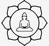 Lotus Buddhism Sutra Buddhist Position Buddha Dharmachakra Symbolism Clipart sketch template