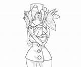 Skullgirls Valentine Coloring Ability Pages Another sketch template