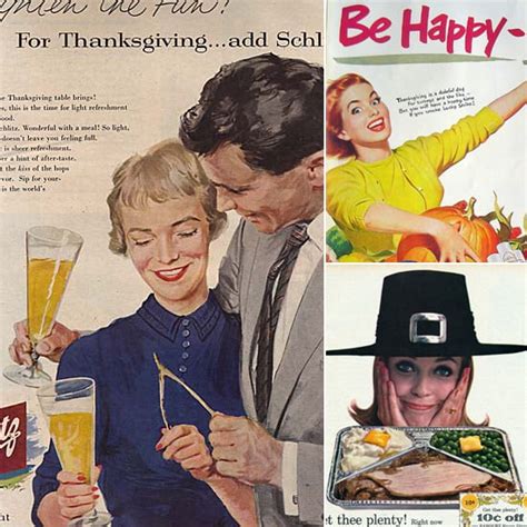 vintage thanksgiving ads popsugar love and sex