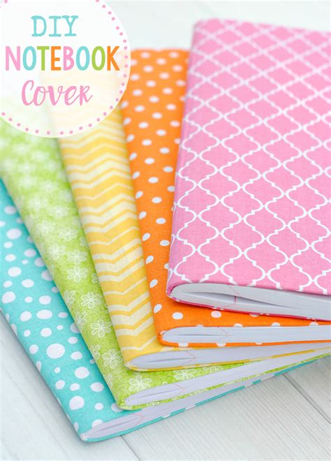 cute easy diy notebook cover crazy  projects