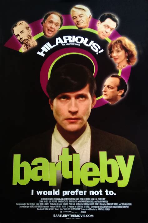 bartleby poster parker film company