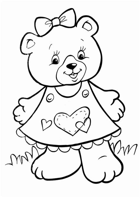 bear coloring pages printable printable word searches
