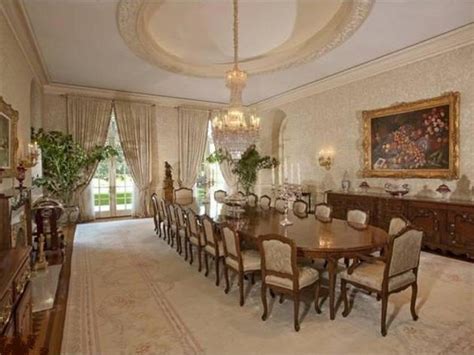 spelling dining room  manor los angeles california villa