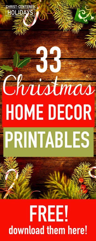 christmas wall art printables seasonal home decor christ
