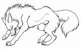 Wolf Coloring Pages Cartoon Wolfs Angry Library Clipart sketch template