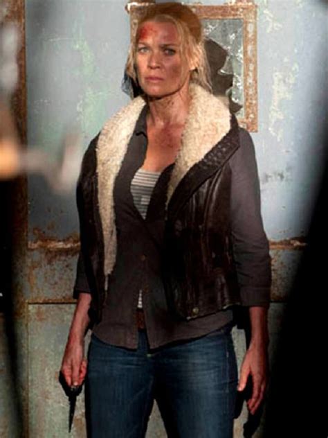 The Walking Dead Laurie Holden Vest Stars Jackets