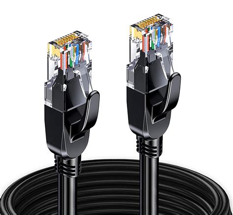 elfcam ethernet cable cat  lan wlan network cable  rj plugs mm diameter sftp