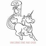 Unicorns Jerks Coloring Amazon Book Read Funny Unicorn sketch template