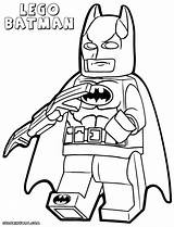 Coloring Batman Lego Pages Robin Printable Getcolorings Color sketch template