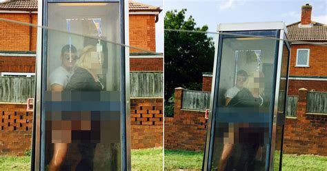 Randy Couple Who Had Sex In Phone Box In Broad Daylight Insist We Don