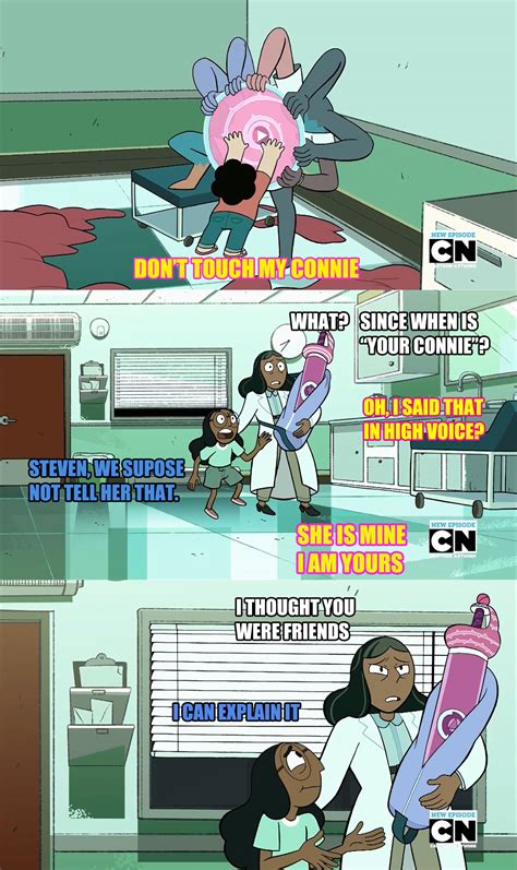 Don T Touch My Connie Steven Universe Know Your Meme