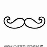 Bigode Colorear Bigote Desenho Moustache Bigodes Riscos Franceses Moustaches Ultracoloringpages Cor Graciosos sketch template