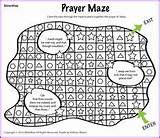 Jabez Maze Praying Worksheet Mazes Biblewise Puzzles Korner Worksheets sketch template
