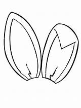 Ears Bunny Coloring Pages Ear Drawing Easter Rabbit Printable Color Nose Mickey Mouse Getdrawings Getcolorings Animal Clipartmag Kids sketch template