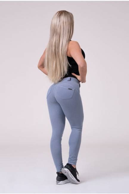 chily fit nebbia bubble butt pants dream edition blue