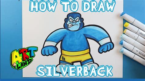 draw silverback  heroes  goo jit zu youtube
