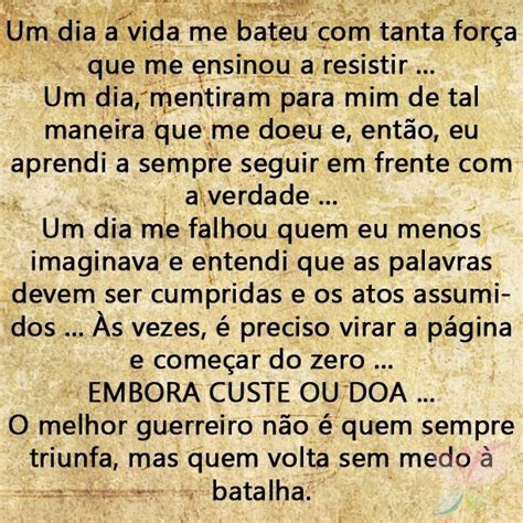 melhor guerreiro  aquele  volta sem medo da batalha