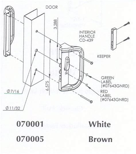 pella sliding glass door parts diagram