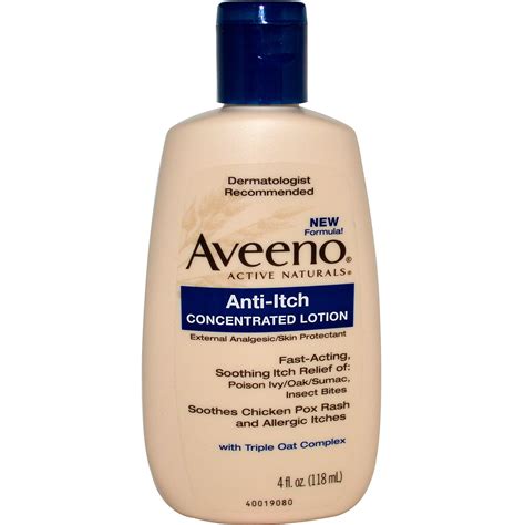 aveeno active naturals anti itch concentrated lotion  fl oz  ml iherb