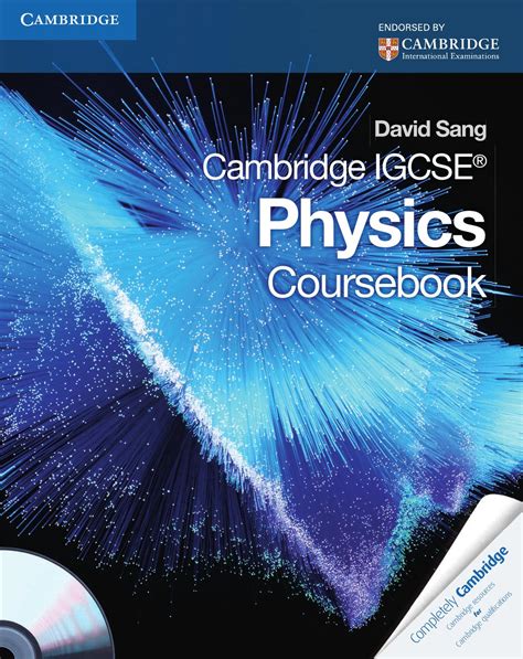 cambridge igcse physics coursebook  cd rom  cambridge university