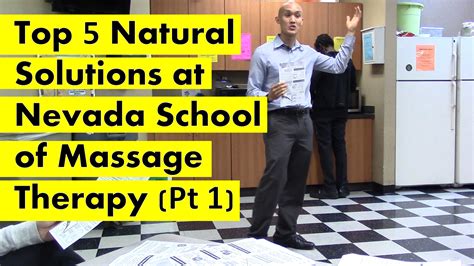 top 5 natural solutions at nevada school of massage