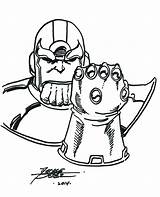Coloring Pages Infinity Thanos Gauntlet Disney Marvel Printable Getcolorings Color Kids 800px 92kb sketch template