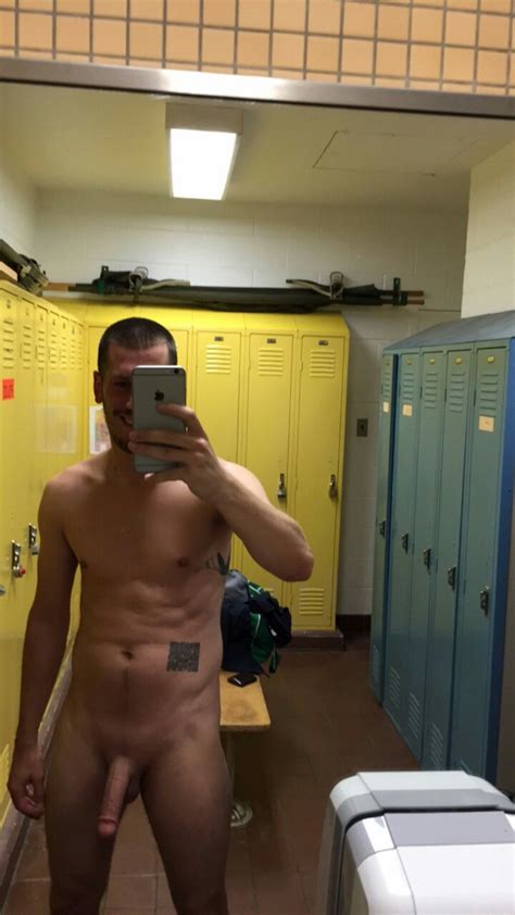 hunk naked self pics in the dressing room my own private locker room
