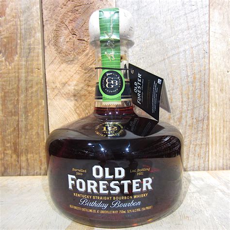 forester birthday bourbon  ml oak  barrel