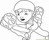 Boboiboy Coloring Earth Pages Coloringpages101 Pdf sketch template