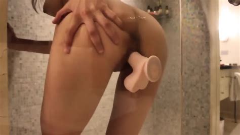 Sexy Asian Cam Girl Loves Fucking Her Dildo In The Shower