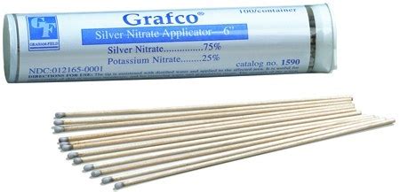 silver nitrate applicators  potassium