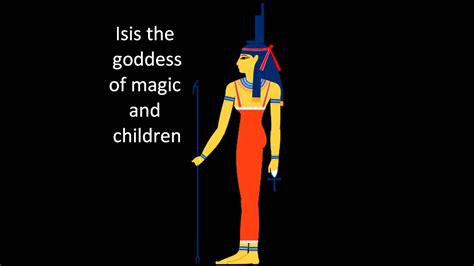 Major Egyptian Gods And Goddesses Youtube